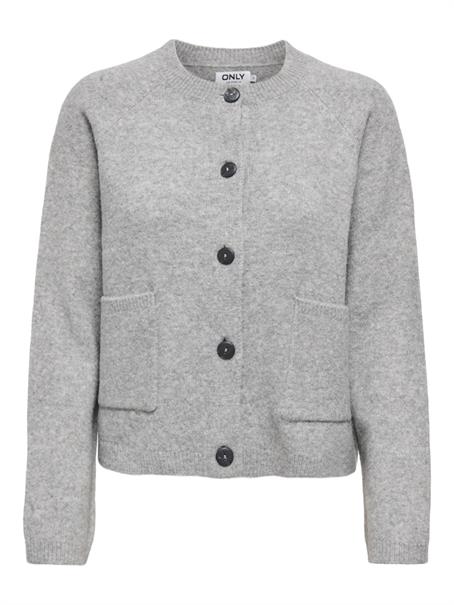 ONLPIEMONTE L/S CARDIGAN KNT NOOS light grey melange