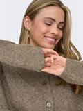 ONLPIEMONTE L/S CARDIGAN KNT NOOS walnut