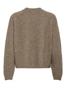 ONLPIEMONTE L/S CARDIGAN KNT NOOS walnut