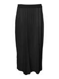 ONLPIPER LIFE MIDI SLIT SKIRT PTM black