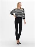 ONLPIUMO L/S PULLOVER KNT NOOS black2