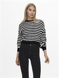 ONLPIUMO L/S PULLOVER KNT NOOS black2