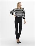 ONLPIUMO L/S PULLOVER KNT NOOS black2