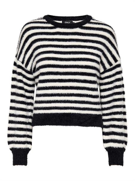 ONLPIUMO L/S PULLOVER KNT NOOS black2
