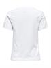 ONLPOLLY LIFE REG S/S POCKET TOP BOX JRS bright white