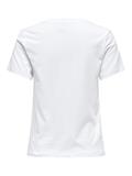 ONLPOLLY LIFE REG S/S POCKET TOP BOX JRS bright white