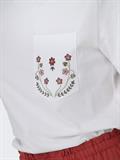 ONLPOLLY LIFE REG S/S POCKET TOP BOX JRS bright white