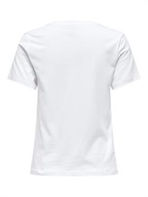 ONLPOLLY LIFE REG S/S POCKET TOP BOX JRS bright white