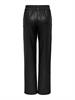 ONLPOPSTAR LIFE MW WIDE COATED PNT NOOS black