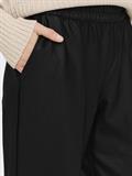 ONLPOPSTAR LIFE MW WIDE COATED PNT NOOS black