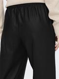 ONLPOPSTAR LIFE MW WIDE COATED PNT NOOS black