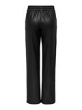 ONLPOPSTAR LIFE MW WIDE COATED PNT NOOS black