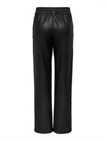 ONLPOPSTAR LIFE MW WIDE COATED PNT NOOS black