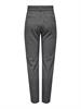 ONLPOPTRASH-ELISE EASY MELANGE PANT NOOS dark grey melange