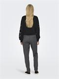 ONLPOPTRASH-ELISE EASY MELANGE PANT NOOS dark grey melange