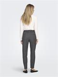 ONLPOPTRASH-ELISE EASY MELANGE PANT NOOS dark grey melange