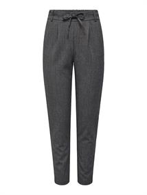 ONLPOPTRASH-ELISE EASY MELANGE PANT NOOS dark grey melange