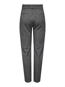 ONLPOPTRASH-ELISE EASY MELANGE PANT NOOS dark grey melange
