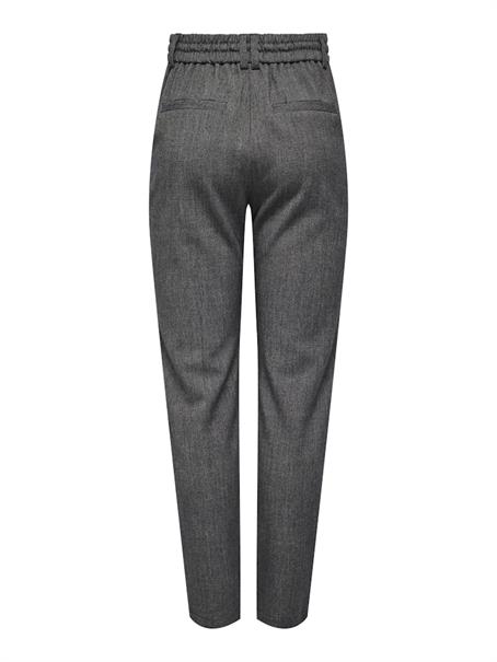 ONLPOPTRASH-ELISE EASY MELANGE PANT NOOS dark grey melange
