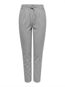 ONLPOPTRASH-ELISE EASY MELANGE PANT NOOS light grey melange