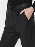 ONLPOPTRASH LIFE EASY COATED PNT NOOS black