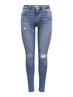 ONLPOWER MID PUSH SK DT DNM REA264 NOOS medium blue denim