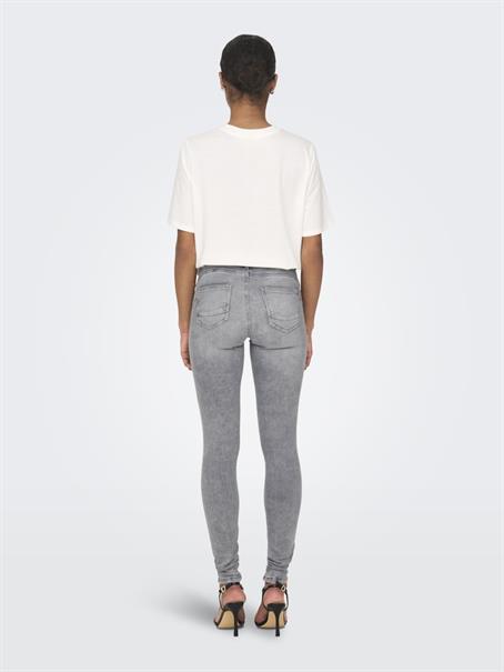 ONLPOWER MID PUSH UP SK AZG937 NOOS grey denim