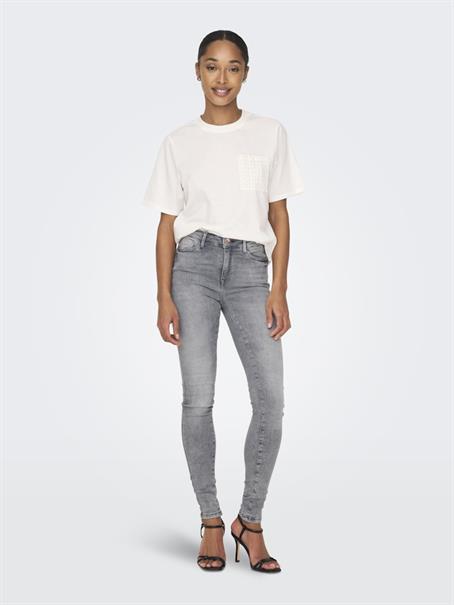 ONLPOWER MID PUSH UP SK AZG937 NOOS grey denim