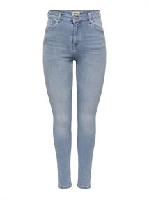 ONLPOWER MID PUSH UP SK DNM AZG944 NOOS special bright blue denim