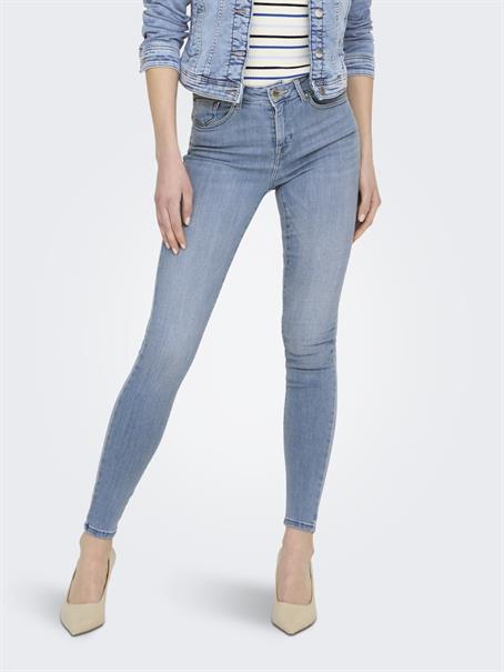 ONLPOWER MID PUSH UP SK DNM AZG944 NOOS special bright blue denim