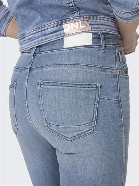 ONLPOWER MID PUSH UP SK DNM AZG944 NOOS special bright blue denim