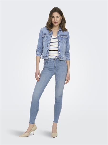 ONLPOWER MID PUSH UP SK DNM AZG944 NOOS special bright blue denim