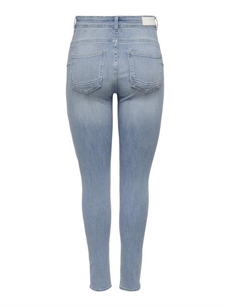 ONLPOWER MID PUSH UP SK DNM AZG944 NOOS special bright blue denim