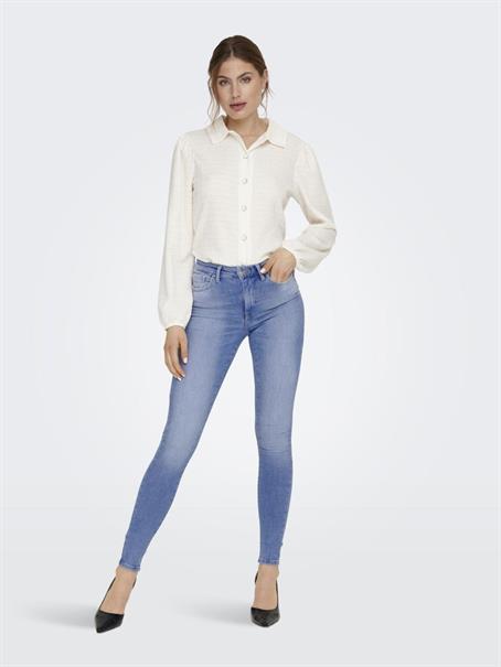 ONLPOWER MID PUSH UP SK DNM REA934 NOOS special bright blue denim