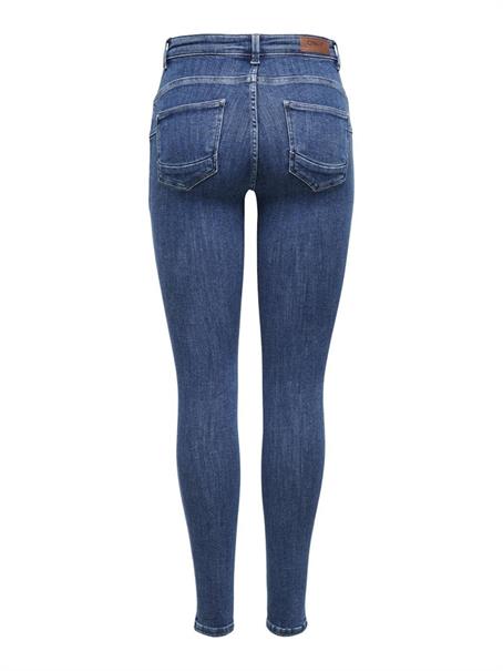 ONLPOWER MID PUSHUP SK REA3223 NOOS dark blue denim
