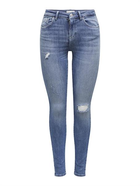 ONLPOWER MID SK PUSH DT DNM REA264 NOOS medium blue denim