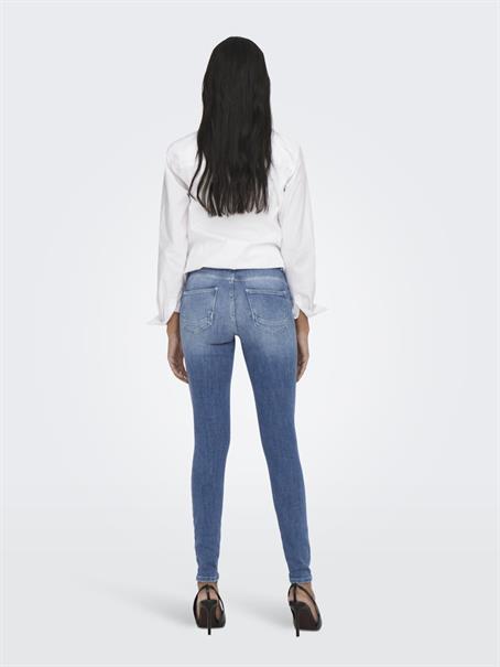 ONLPOWER MID SK PUSH DT DNM REA264 NOOS medium blue denim