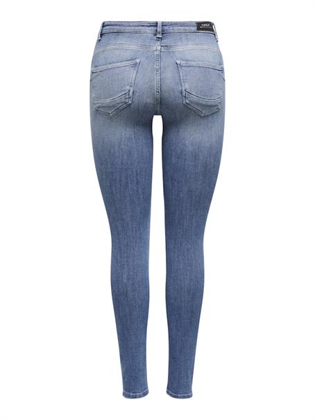 ONLPOWER MID SK PUSH DT DNM REA264 NOOS medium blue denim