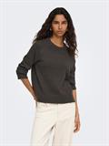 ONLPRINCESS LS O-NECK RAGLAN KNT NOOS chocolate torte