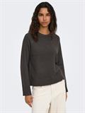 ONLPRINCESS LS O-NECK RAGLAN KNT NOOS chocolate torte