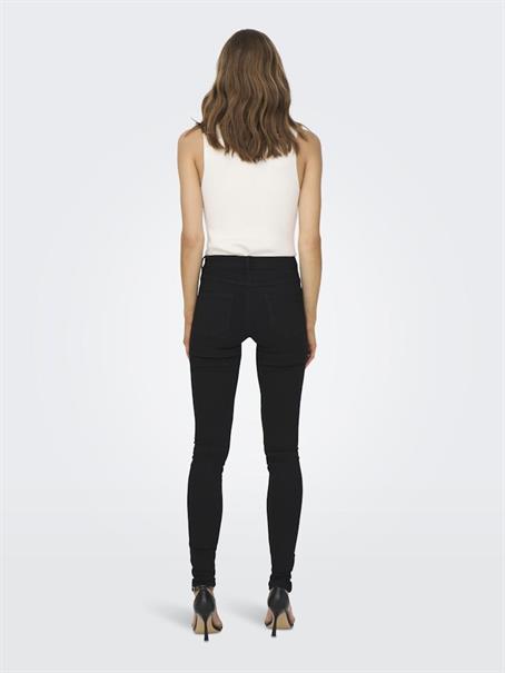 ONLRAIN REG SKINNY DNM NOOS black denim