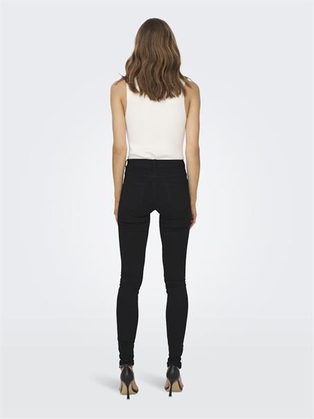 ONLRAIN REG SKINNY DNM NOOS black denim