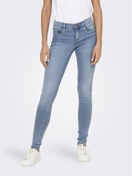 ONLRAIN REG SKINNY DNM NOOS light blue denim