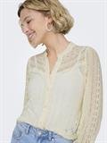 ONLREBA LACE L/S SHIRT JRS NOOS egret