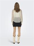 ONLREBA LACE L/S SHIRT WVN NOOS egret