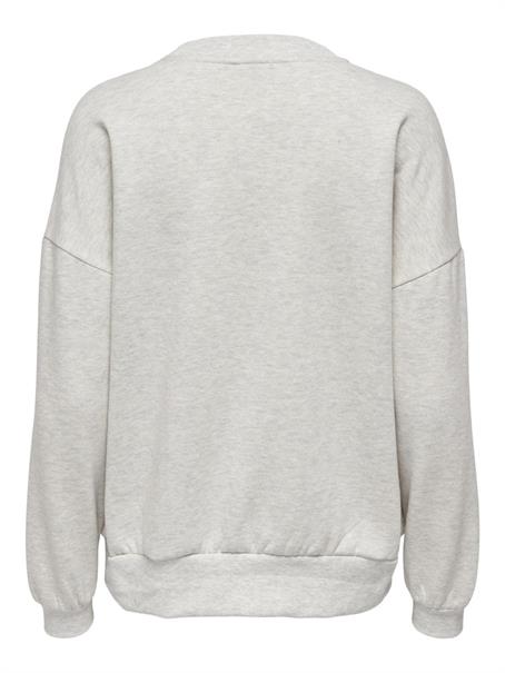 ONLRIA L/S O-NECK SWT light grey melange