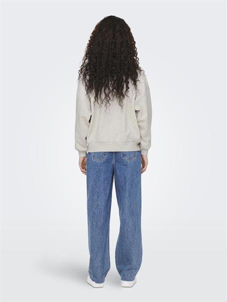 ONLRIA L/S O-NECK SWT light grey melange