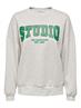 ONLRIA L/S O-NECK SWT light grey melange