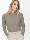 ONLRICA LIFE L/S PULLOVER KNT NOOS beige