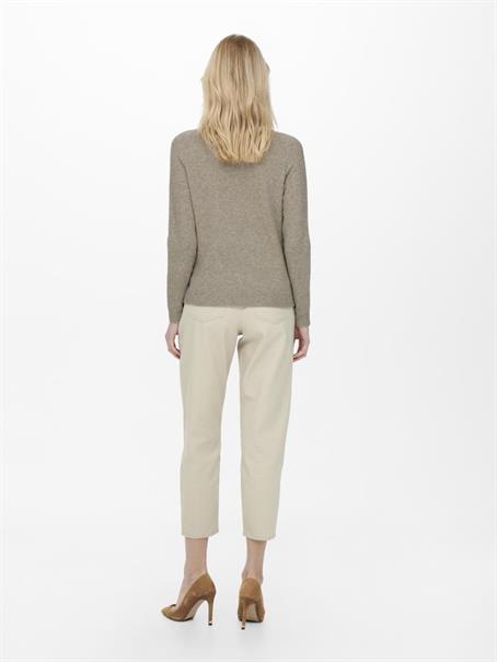 ONLRICA LIFE L/S PULLOVER KNT NOOS beige